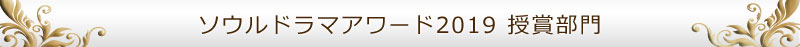 ソウルドラマアワード2019授賞部門